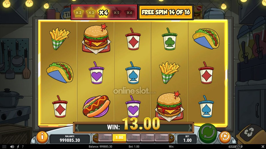 fat frankies slot 5 star spins feature