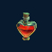 hex slot red potion symbol