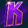 hyper gold slot k symbol