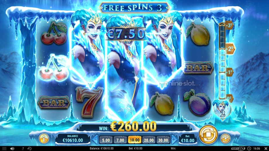 ice joker slot free spins feature