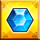 inca gems slot light blue gemstone symbol