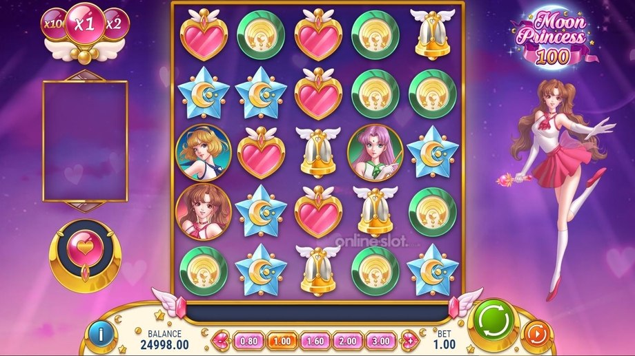 moon princess 100 slot base game