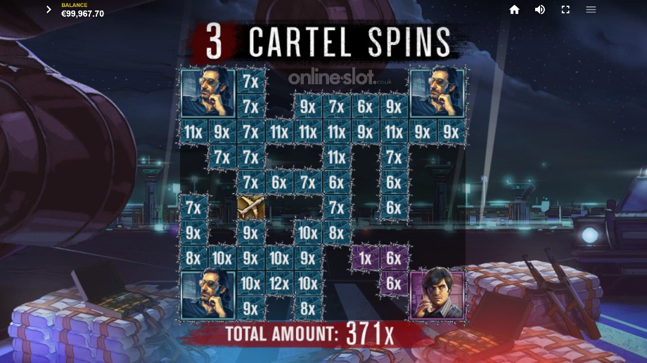 narcos mexico slot cartel spins feature