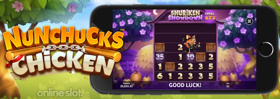 nunchucks chicken mobile slot
