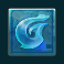pacific gold slot blue swirl symbol