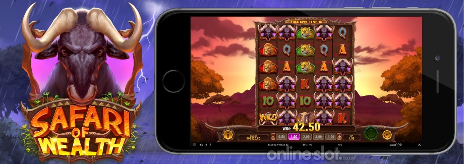 safari of wealth mobile slot