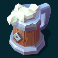 snake arena slot beer stein symbol