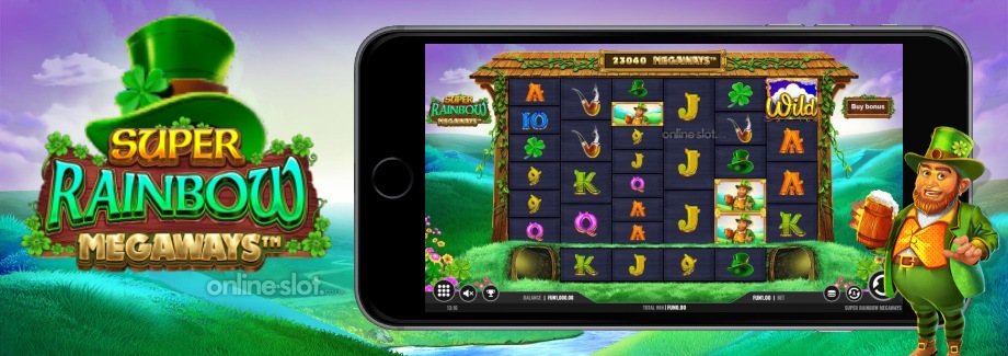 super rainbow megaways mobile slot
