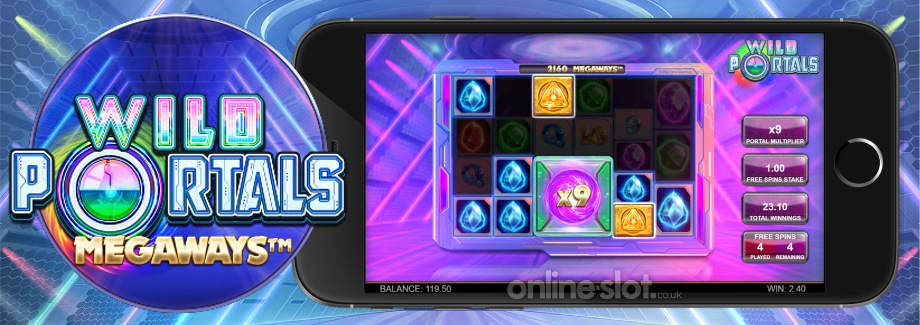 wild portals megaways mobile slot