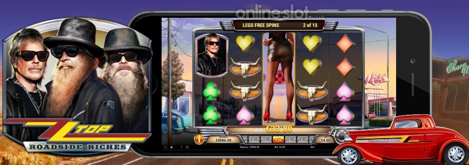 zz top roadside riches mobile slot