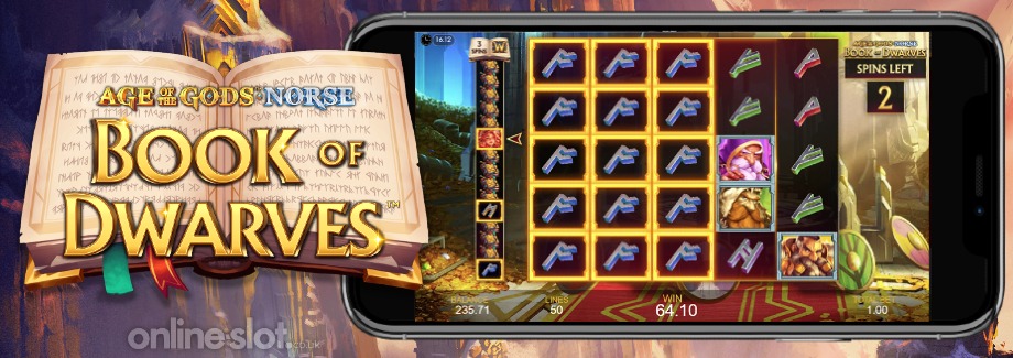 age of the gods norse book of dwarves mobile slot