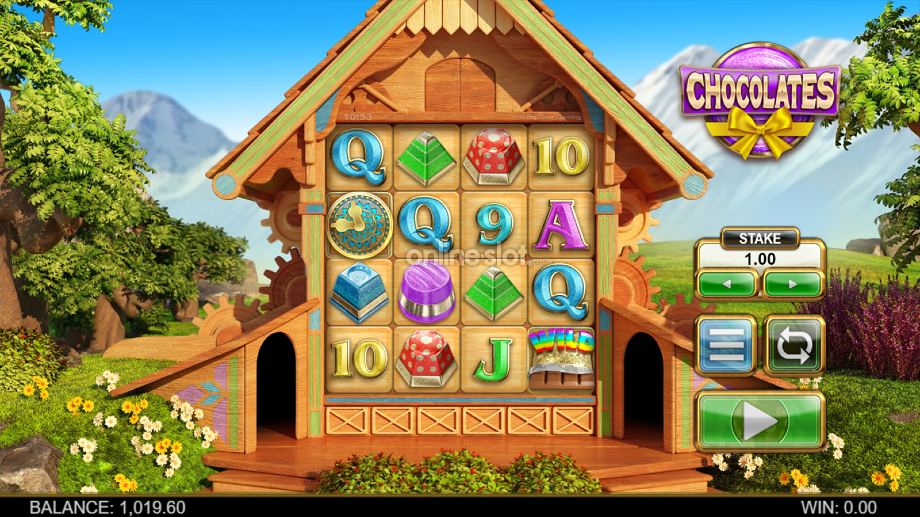 chocolates slot base game