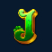 clover gold slot j symbol