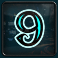 danger high voltage slot 9 symbol