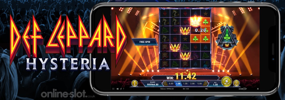 def leppard hysteria mobile slot