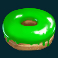 donuts slot green donut symbol
