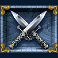 dragons clusterbuster slot swords symbol