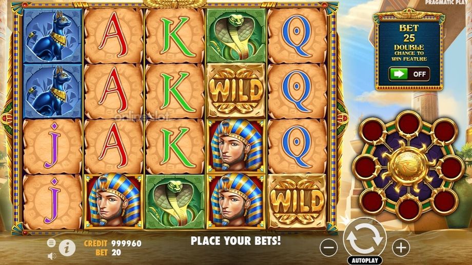 eye of cleopatra slot base game