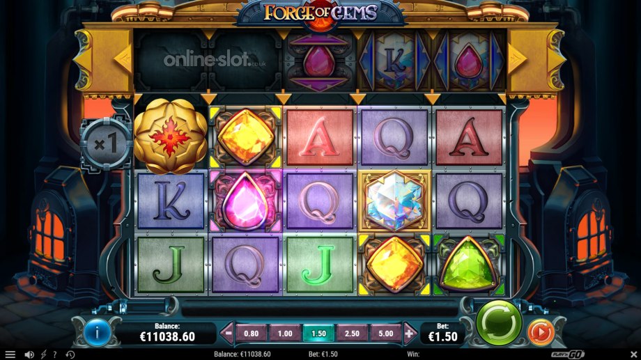 forge of gems slot base game