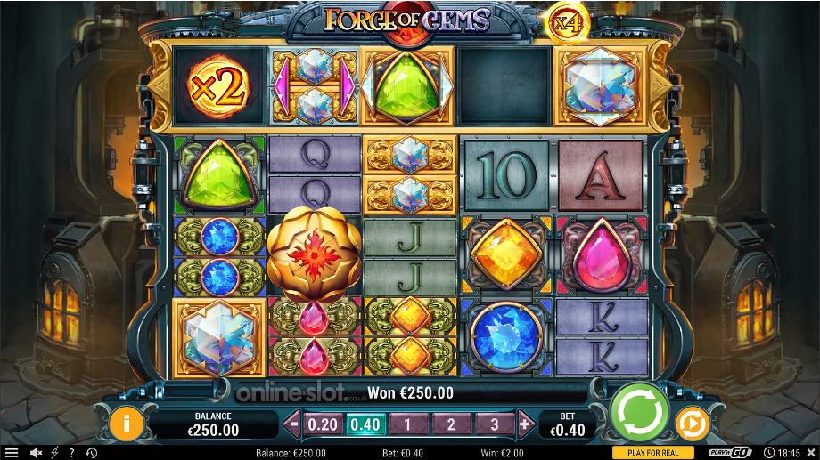 forge of gems slot forge reel feature