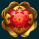 forge of gems slot red flower jewel scatter symbol