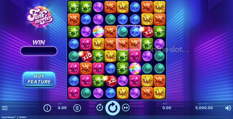 funk master slot base game