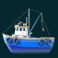 golden catch megaways slot blue boat symbol
