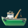 golden catch megaways slot green boat symbol