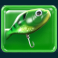 golden catch megaways slot green fishing lure symbol