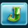 golden catch megaways slot j symbol