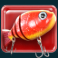 golden catch megaways slot red fishing lure symbol
