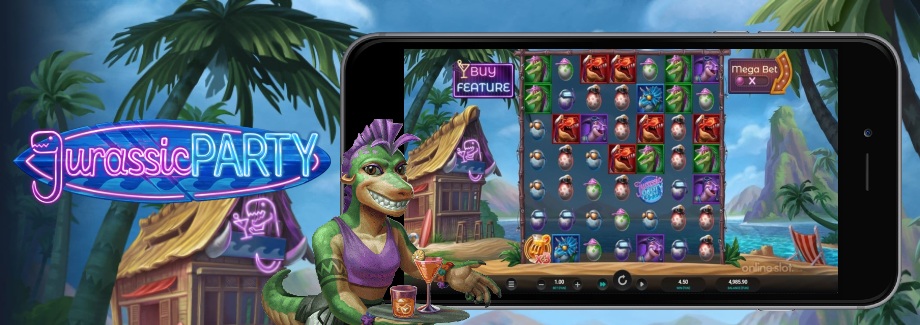 jurassic party mobile slot