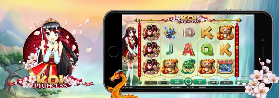 koi princess mobile slot