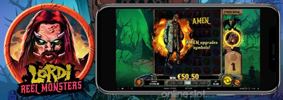 lordi reel monsters mobile slot