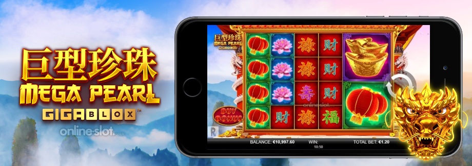 megapearl gigablox mobile slot
