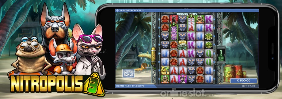 nitropolis 3 mobile slot