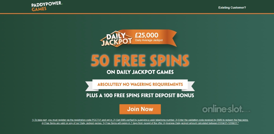 paddy power games welcome offer