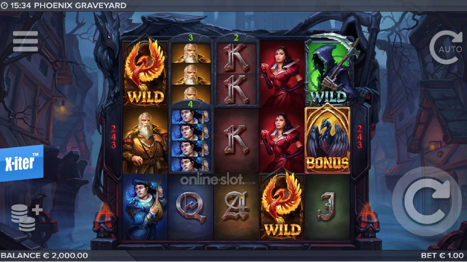 phoenix graveyard slot base game
