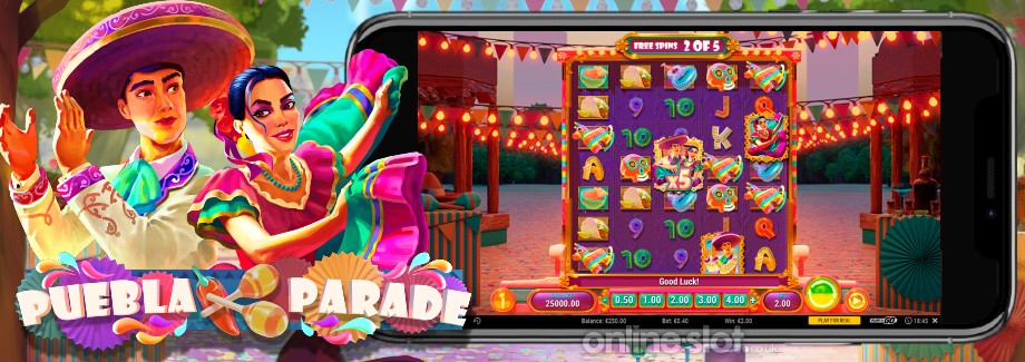 puebla parade mobile slot
