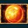 red wizard slot flaming ball bonus symbol
