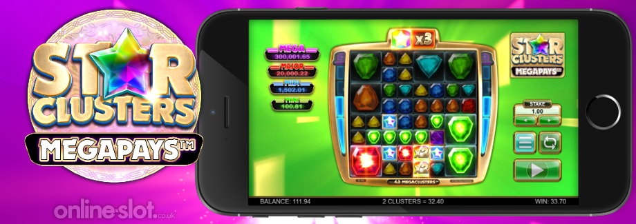 star clusters megapays mobile slot