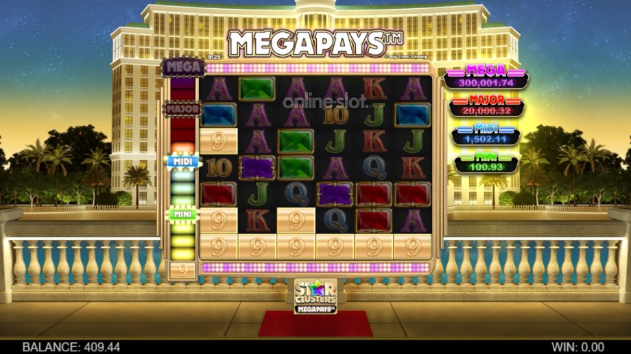 star clusters megapays slot megapays feature