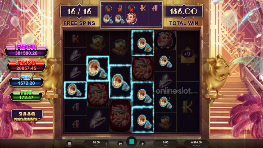 the great pigsby megapays slot free spins feature
