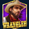 western gold 2 double barrel slot wrangler symbol