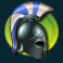 zeus slot warrior helmet symbol