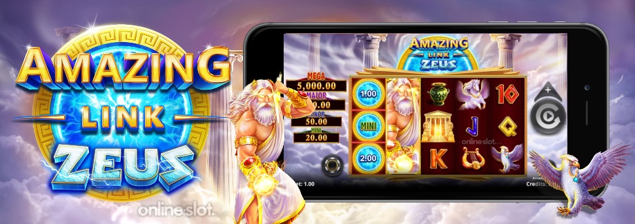 amazing link zeus mobile slot