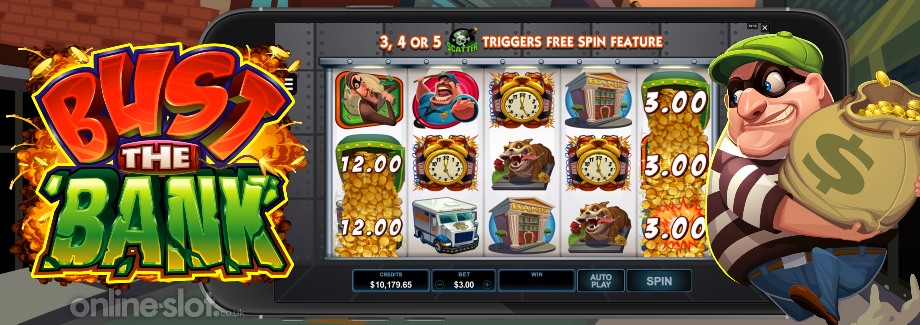 bust the bank mobile slot