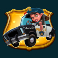 bust the bank slot policewoman symbol