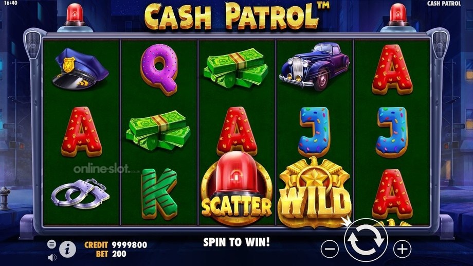 cash patrol slot base game