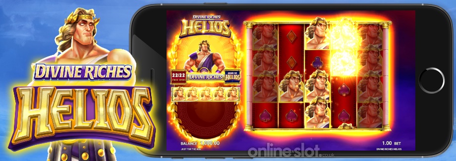divine riches helios mobile slot
